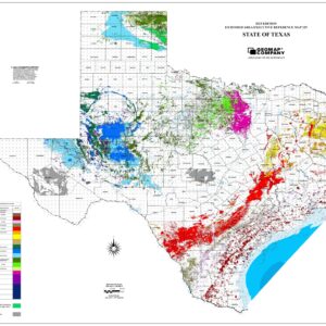 329 – Executive Reference Map – State of Texas