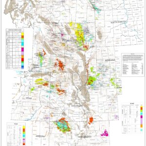398 – Executive Reference Map – Rocky Mountains