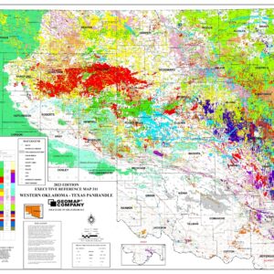 311 – Executive Reference Map – Western Oklahoma/Texas Panhandle