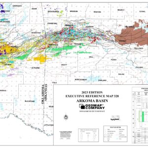 328 – Executive Reference Map – Arkoma Basin