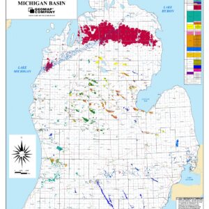 337 – Executive Reference Map – Michigan Basin