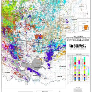 351 – Executive Reference Map – Central Oklahoma