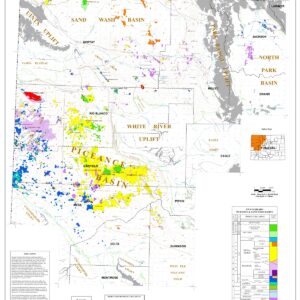 354 – Executive Reference Map – Piceance Basin